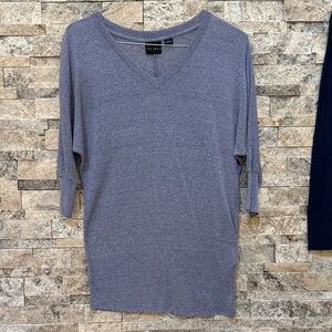 Gray V-Neck